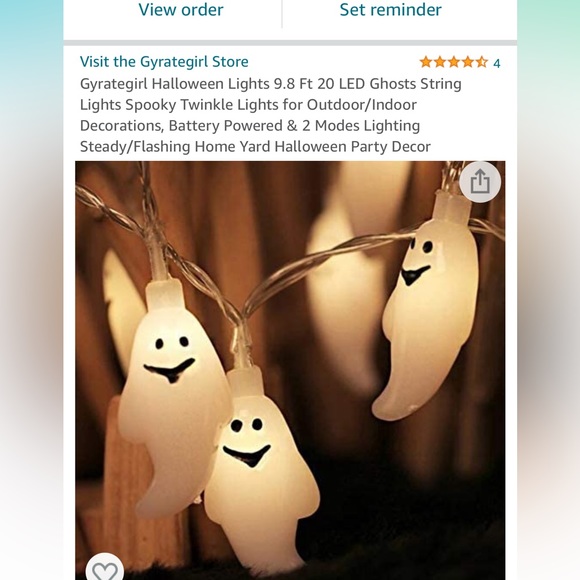 ghost string lights - Picture 1 of 7